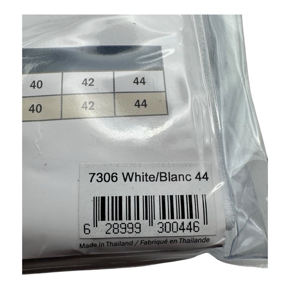 2× Carole Martin Crossover Front Closure Comfort Bra Size 44 – White & Blue - Picture 8 of 11